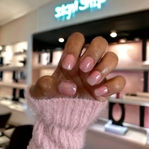 Luxury handmade press-on nails size SMALL handmade “Noel”